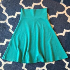 LuLaRoe Green Skirt